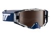 Leatt Velocity 6.5 Iriz Goggle anti fog Mirror lens  unis Ink/White