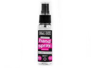 Muc Off Antibacterial Hand Sanitising Spray 32ml (VPE 18pcs)  32 pink