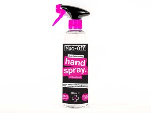 Muc Off Antibacterial Hand Sanitising Spray 500ml  500 pink