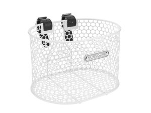 Electra Basket Electra Honeycomb Small Strap White Front