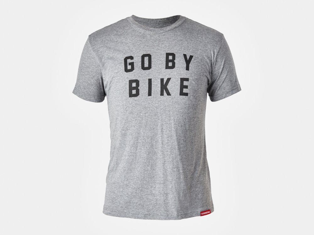 Trek Shirt Trek Go by Bike T-Shirt L Grey