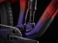 Trek Top Fuel 9.8 XT L Marigold to Red to Purple Abyss