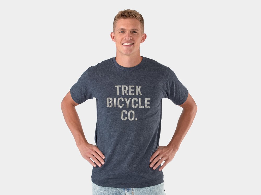 Shirt Trek Bicycle CO Tee Small Navy
