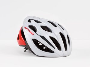 Bontrager Helm Starvos L White/Red CE